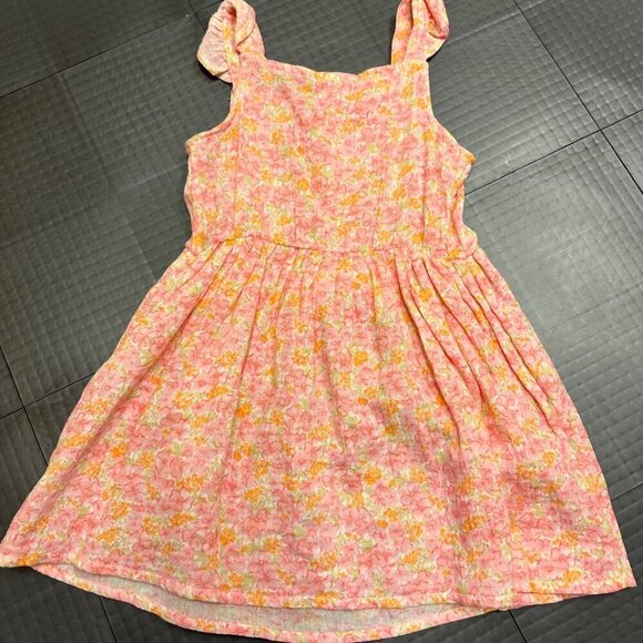 LAURA ASHLEY GIRLS FLORAL SUN DRESS SIZE 5 - Picture 2 of 6